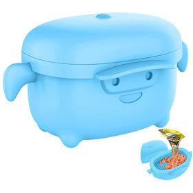 Creative Pig-shaped Silicone Bacon Grease Container - Oil Strainer,  Collector, And Storage - Measures - Temu