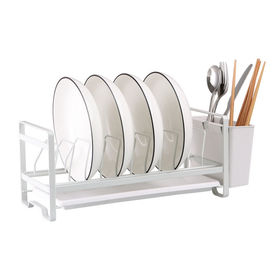 Buy Wholesale China Dish Drying Rack 2-tier Compact Kitchen Dish Rack  Drainboard Set Cutting Board Holder For Kitchen For Glass & 2-tier Dish  Drying Rack For Glass at USD 4.81