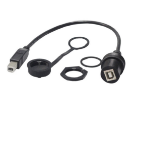 OEM USB B Male B Female waterproof cable