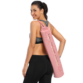 New Design Large Gym Yoga Pilates Mat Carry Bag Eco-friendly Carry Straps  With Storage Compartments - China Wholesale Sport Yoga Mat Bag $4.58 from  Quanzhou Disen Imp.&Exp. Co., Ltd