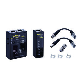 Testeur de Câbles Multifonction - Contrôleur Multifonction RJ45, RJ11, USB  et BNC - Appareil de Test de Câbles Réseau - Testeur Câble Ethernet