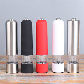 Automatic Electric Gravity Induction Salt and Pepper Grinder – PRODUCTS BABA
