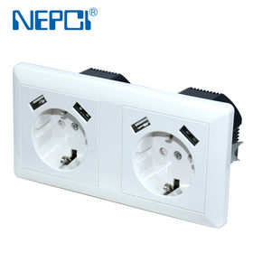 NEPCI Chinese Factory XJY-NE-88A CAT5E CAT6 25*50mm ABS white or 