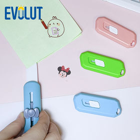 3pcs Cute Cloud-shaped Mini Box Cutter, Portable Express Box Cutter,  Envelope Opener Office Cutter