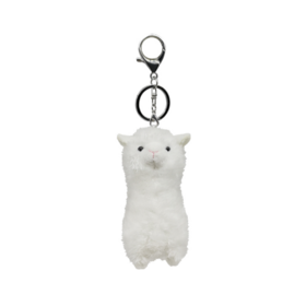 Chaveiros de pelúcia de animais, brinquedo de veludo perolado brilhante