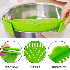 Kitchen Rice Washing Basket With Thickening Strainer And Creative