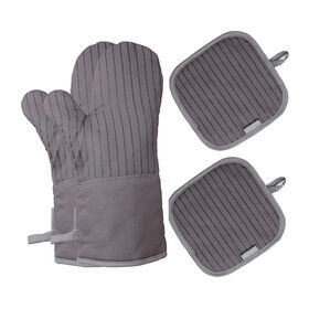 Buy Wholesale China Silicone Oven Mitts And Pot Holders Sets 5-piece  Waterproof Flexible Oven Mitt Set & Oven Mitts at USD 2.39