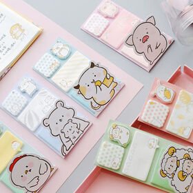 Factory Wholesale Kawaii Creative Stationery Animal Sticky Notes, 2020 New  Recycled Cute Index Cards Die-cut Bookmark - Buy Factory Wholesale Kawaii  Creative Stationery Animal Sticky Notes, 2020 New Recycled Cute Index Cards