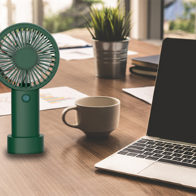Handheld electric fan, durable, three speed adjustable, simple classic, durable