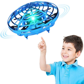 UFO Magic Ball,Portable Glowing Flying Toys Creative Fly Saucer Stomp Magic  Balls,Decompression Flying Flat Throw Disc Balls Toy for Childrens Outdoor