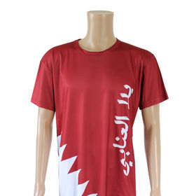 Kaos Piala Dunia FIFA 2022 Kaos Katun Kustom untuk promosi SEDEX, L'OREAL, DISNEY audit Pabrik