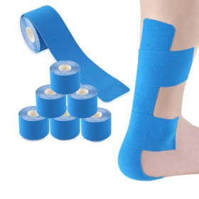 Waterproof Kinetic Sports Muscle Kinesiology Tape, Sports Elastic Therapy  Muscle Physiotherapy Orthopedics Cotton Kinesiology Tape, Medical Safety  Sports Tape - China Sports Tape, Disposable Sports Tape