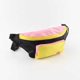 Riñonera, Diseño de moda de bolso de cintura pequeño, material Oxford personalizado, deportes unisex