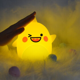 1200mAh Wireless Tap color changing LED Silicone Shark night light