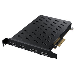 Tarjeta de captura del canal HDMI PCI-E de 1080P60Hz 4 para Live Streaming