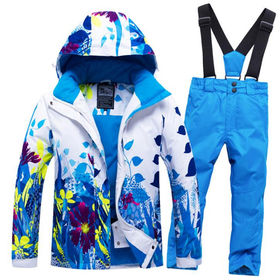 Hayisugal Baby Snow Suits Baby Two Piece Winter Snowsuit Jacket with Snow Ski Bib Pants Puffer Jacket Hoodie Coat Down Snowpants Hoodie Down Jacket 