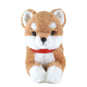 Shiba Inu Peluche Coussin Poupée Coussin Animal, Oreiller en Peluche Douce  pour Chien Corgi en Peluche, Jouet Animal Peluche