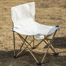 Retractable Chair Folding Camping Chair Portable and Accommodated Outdoor Folding Stool