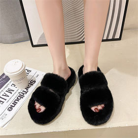 wholesale fur slide vendors