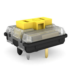 Kailh, manufacturer, Low Profile Heavy Keyboard Switches, Choc Dark Yellow, Linear for computer
