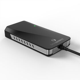 CE/FCC/BV Type C Thunderbolt 3 to Dual DisplayPort Adapter, Supports 4K Dual DP/5K Single DP Monitor
