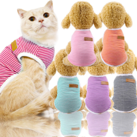 New Hot Selling Fashion Design Football Jersey Summer Striped Pet Dog  Clothes for Wholesale Pets Clothes - China Pet Clothes and Dog Clothing  price