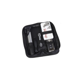 Kit de Réparation de Vélo avec Sac Multifonction, Rustines pour Chambre à Air, Démonte-Pneus