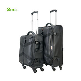 Fashion Carry on with New Carbon Material, Two in-lid zippered pockets, 19" 24" 28" 3PCS Set