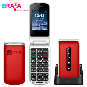4G VoLTE Flip Phone, 4G LTE Senior Phone with Type C