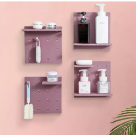 Buy Wholesale China Bathroom Hole-free Shelving, Easy To Install And Has  Large Space & Bathroom Shelving at USD 4.07