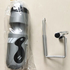 Porte-bouteille d'eau en alliage d'aluminium 2 en 1 pour vélo
