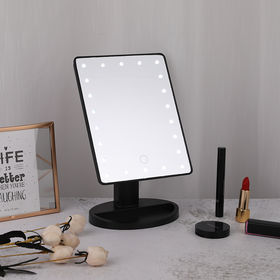  LED-Make-up-Spiegel mit Licht Fülllicht Desktop