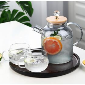 Buy Wholesale Hong Kong SAR 500ml Wholesale Borosilicate Glass Teapot, Stove  Top Safe & Borosilicate Glass Teapot at USD 2