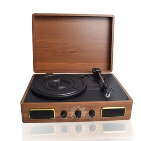 Buen servicio, Novedad, Diseño Moderno, Tocadiscos de Vinilo Retro Gramófono, Reproductor de Discos Fonógrafo Antiguo