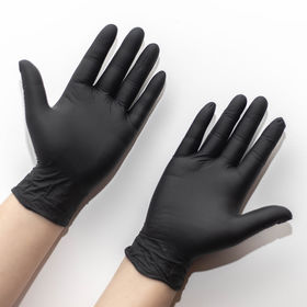 black magic latex gloves