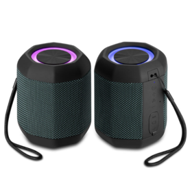 Compre 8  , 10 Altavoz Activo Rms 100w Gran Potencia Amplificadores Disco  Led Luz Partido Altavoz Con Reproductores Mp3 Fm Radios Bluetooth y Altavoz  Activo Del Bluetooth Led de China