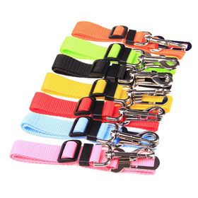 Ceinture de siège de voiture pour chien et chat, harnais réglable, laisse  en plomb pour petits et moyens chiens, Clip de voyage, fournitures pour