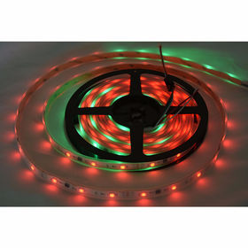 5050 SMD RGB LED Flexible Strips 60LED/Meter Music Sync LED Rope Lights With Connector IP65