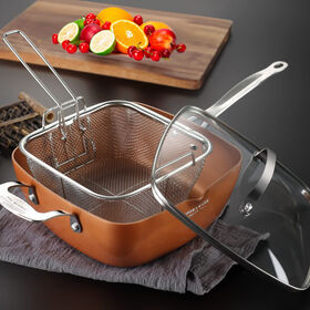 Copper Chef Square Pans Fry Basket