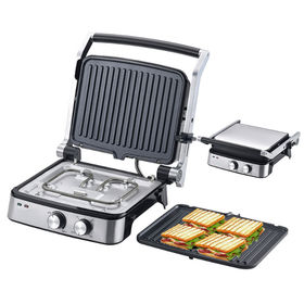 anbo 2/4 slices contact grill kitchen