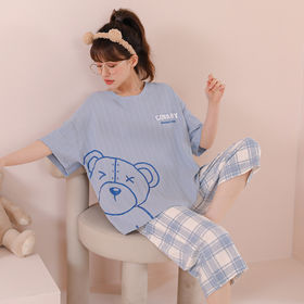 Wholesale Luxury Cami Top Shorts Nightwear Lady′ S Pyjamas Women Satin Silk  Leisure Nightwear - China Pajamas and Loungewear price