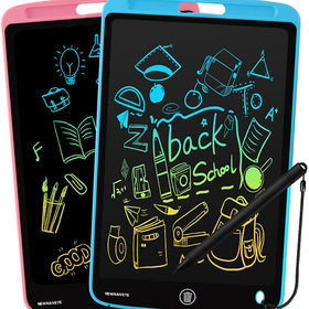 2 Packs Tablette Enfant 10inch Tablette d'écriture Couleur Planche