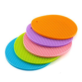 Silicone Mat Coaster Food Grade Material Placemat Non-slip Table