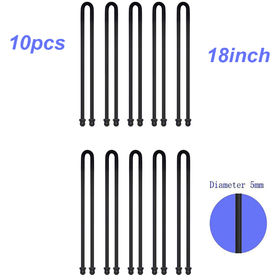 Buy Wholesale China 24-inch Silicone Cable Tie Straps,steel-core Twist Tie, reusable Rubber Twist Tie For Organizing & Reusable Cable Ties at USD 6.44