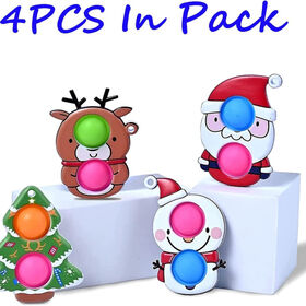  AIZIXIN Christmas Pop Bubble Fidget Sensory Toys