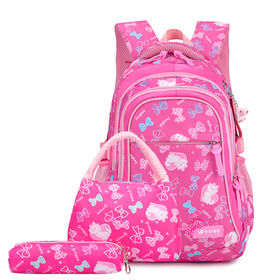 Wholesale New Designer Backpacks Set School Bag Set for Girl Bow knot  Knapsack Quilted Nylon Backpacks School From m.