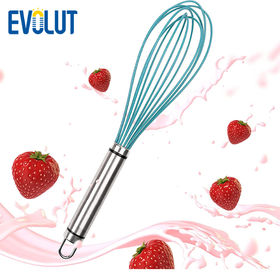 Buy Wholesale China Wire Whisk Balloon Whisk Egg Beater Kitchen Utensils  For Stirring, Beating, Blending & Egg Whisk at USD 1.21