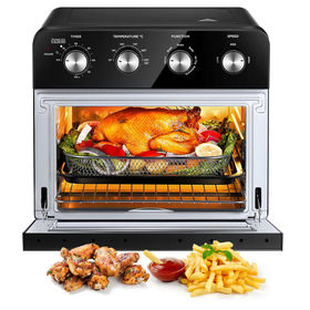 Mejores ofertas e historial de precios de 𝓞𝓘𝓜𝓘𝓢 Air Fryer Toaster Oven,  32QT Large 21 in 1 Smart Convection oven Countertop, with Rotisserie and  Dehydrator,1800W in Stainless Steel, Silver en