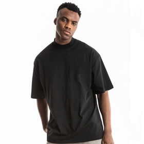 Los hombres la ropa al por mayor llanura de Manga Larga Camiseta negra  camisas informales para el hombre - China Camiseta y T-shirt precio