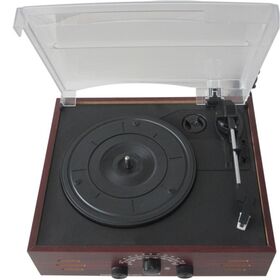 Tocadiscos de diseño creativo en oferta: gramófono moderno y vintage para discos de vinilo